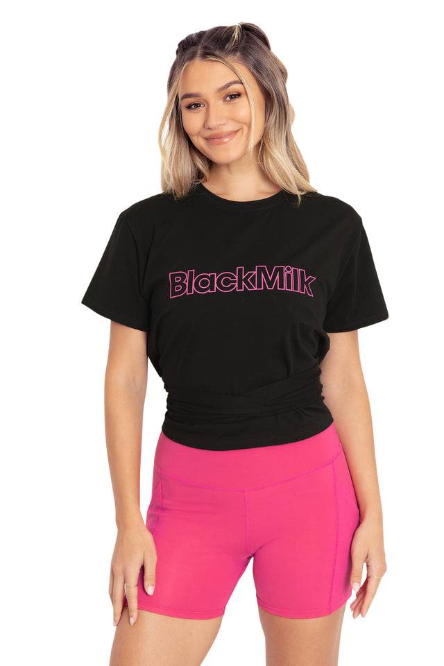 BlackMilk Clothing - Reppin' It Tie  Tee