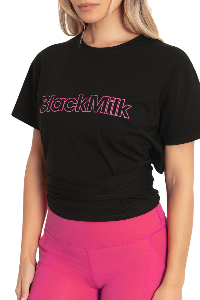 BlackMilk Clothing - Reppin' It Tie  Tee