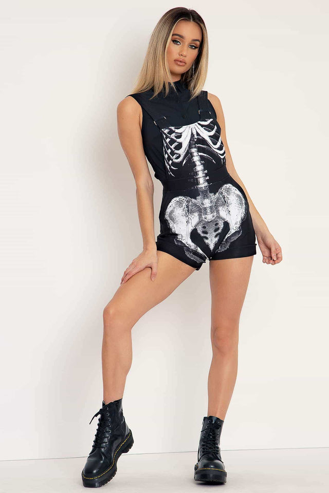 Ribs Short Overalls