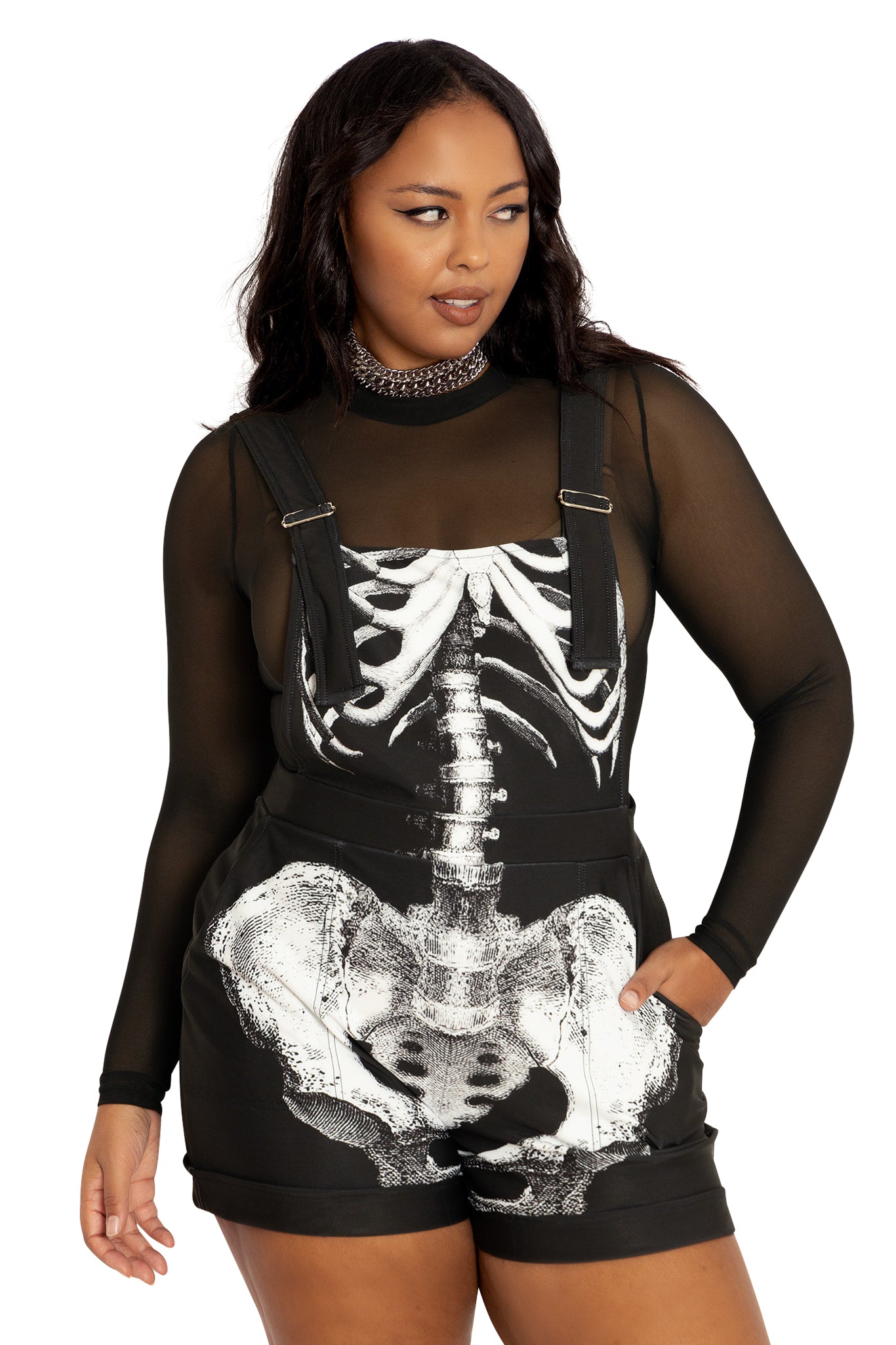 BlackMilk RIBS SHORT OVERALLS Size XS ($74) deals