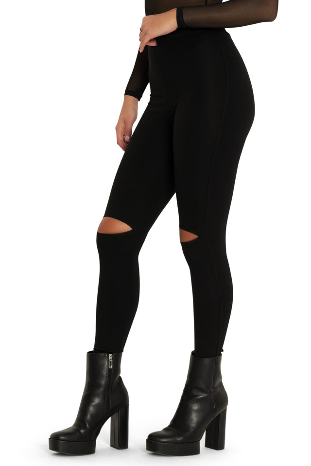 BlackMilk Clothing - Rip It Up High Waisted Leggings