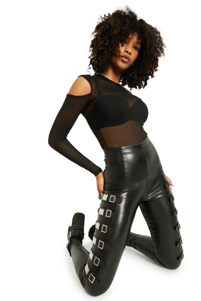 BlackMilk Clothing - Road Hunter High Waisted Leggings