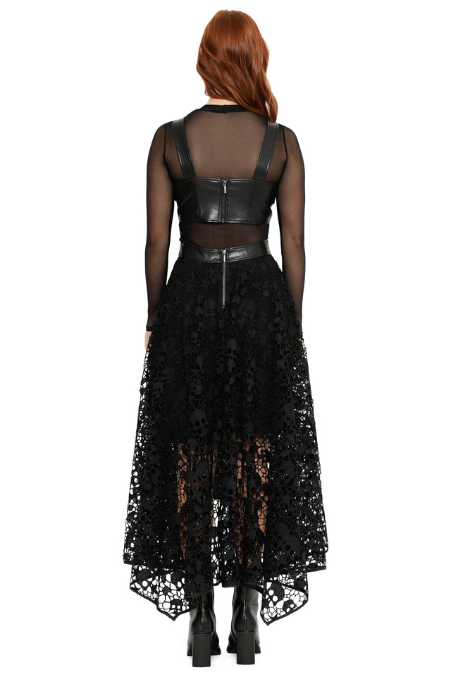 skull lace back dress Skull Dress/lacing Back