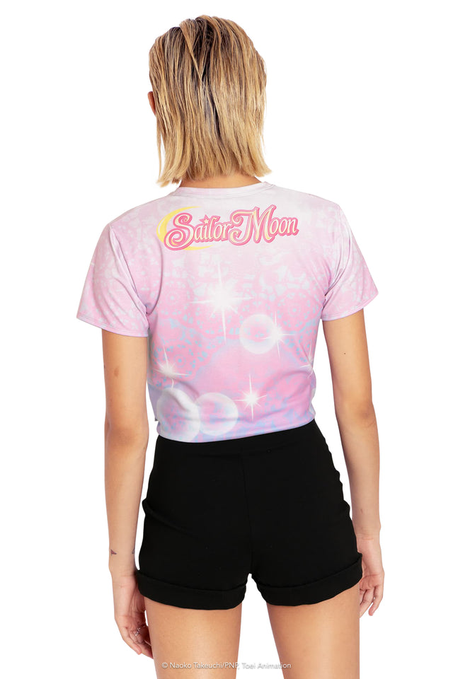 Sailor Guardians Bubbles Tie Front Tee Back