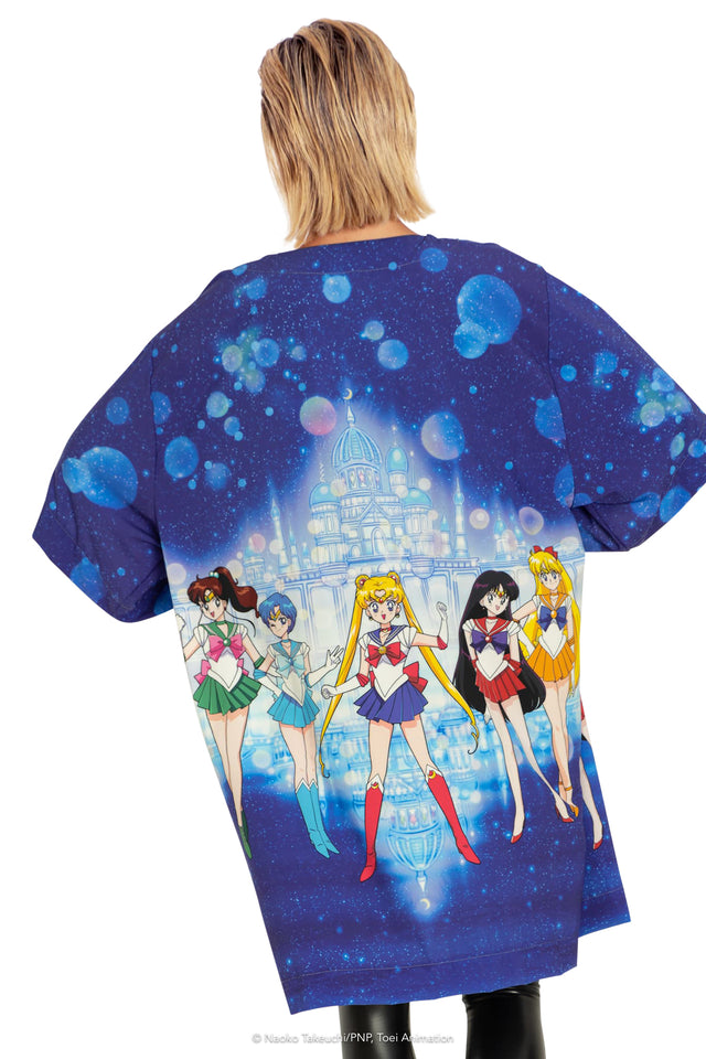 Sailor Guardians Moon Robe Print