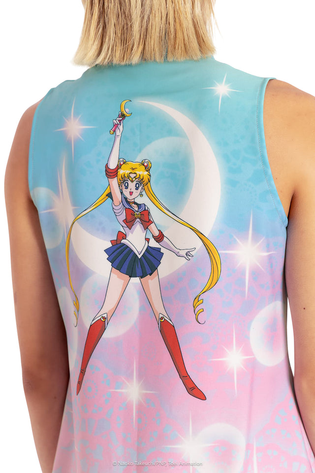 BlackMilk Clothing x Pretty Guardian Sailor Moon - Sailor Moon Bubbles Business Time Shirt - Sailor Moon Merchandise - Collaboration apparel - Licenced.