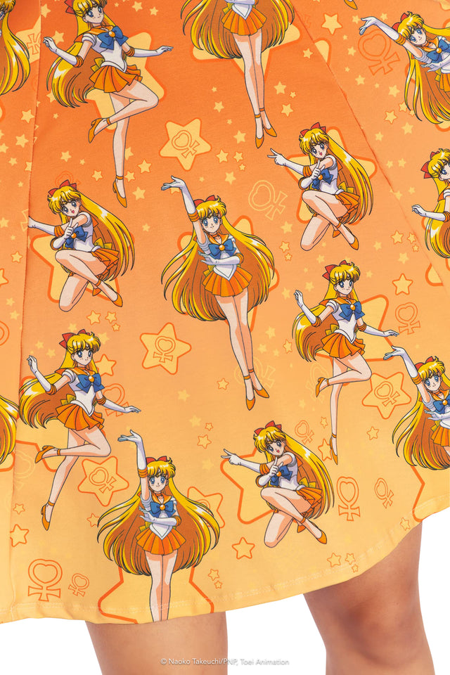 Sailor Venus Longline Evil Tee Dress Print 