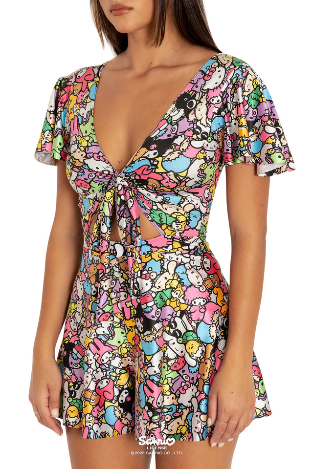 Sanrio All Stars Rio Playsuit Print 