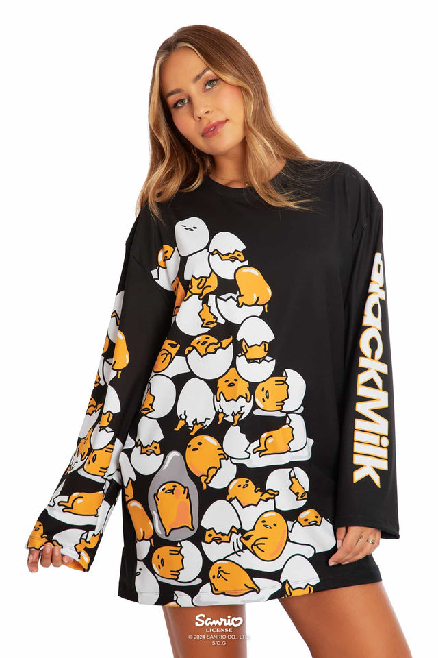 Gudetama Merchandise - Official Sanrio Products - Licensed Apparel - Kawaii Fashion - Unisex, Men's, Women's Shirt