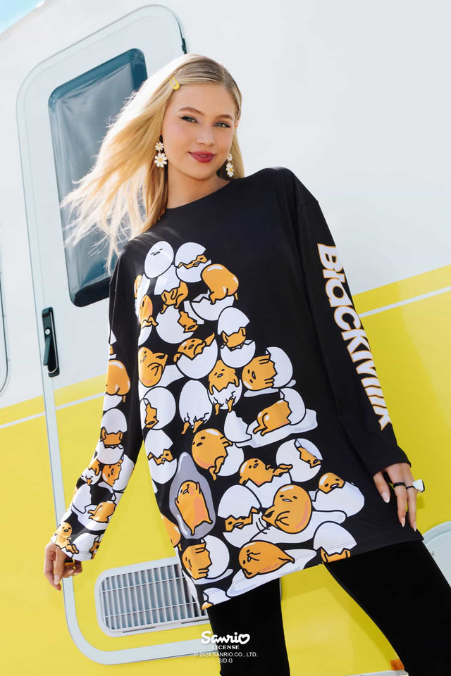 Gudetama Merchandise - Official Sanrio Products - Licensed Apparel - Kawaii Fashion - Unisex, Men's, Women's Shirt