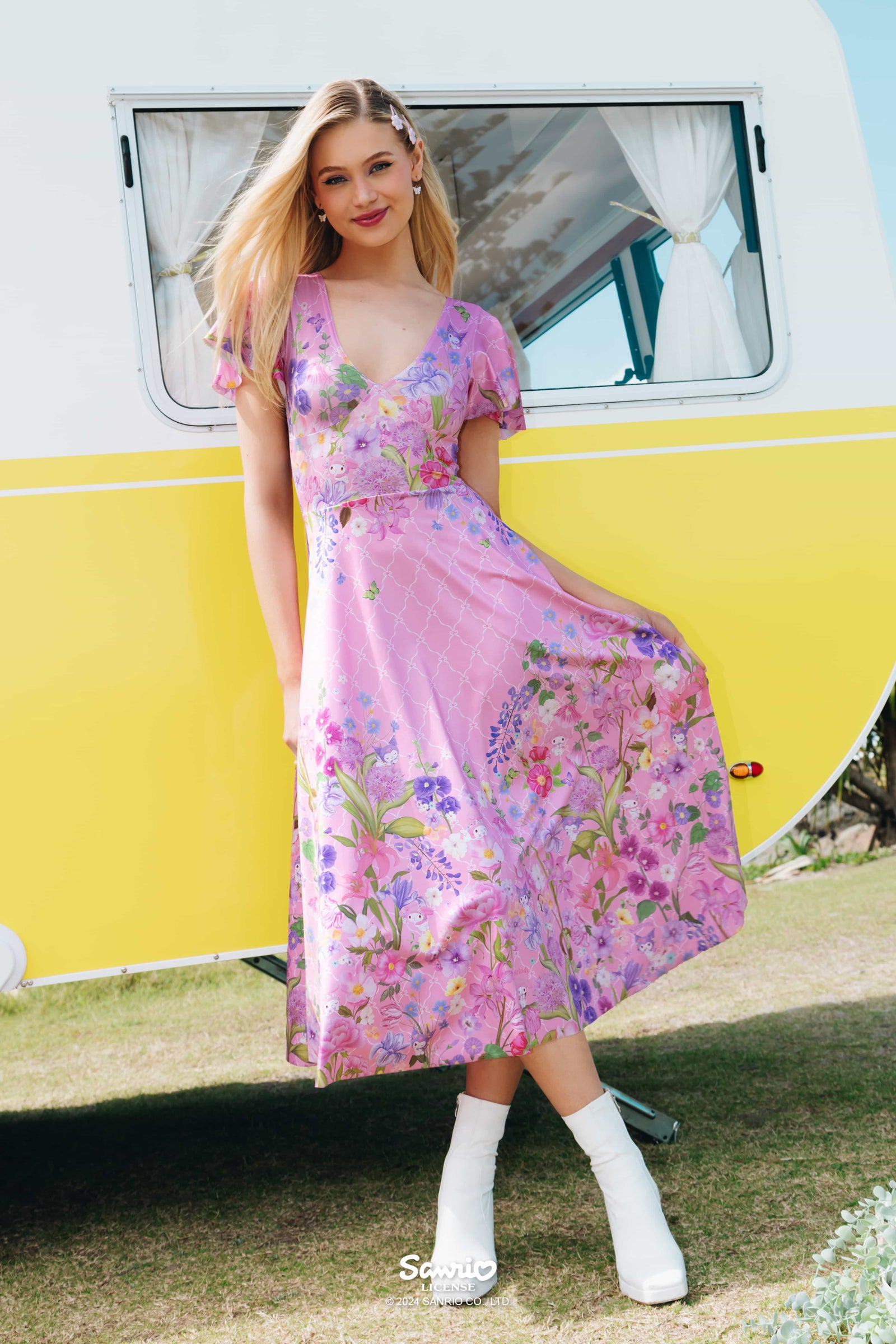 Melody Mini Dress - Rio Print