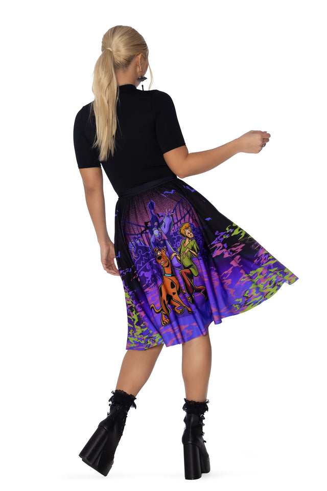 Heebie Jeebiesville Pocket Midi Skirt