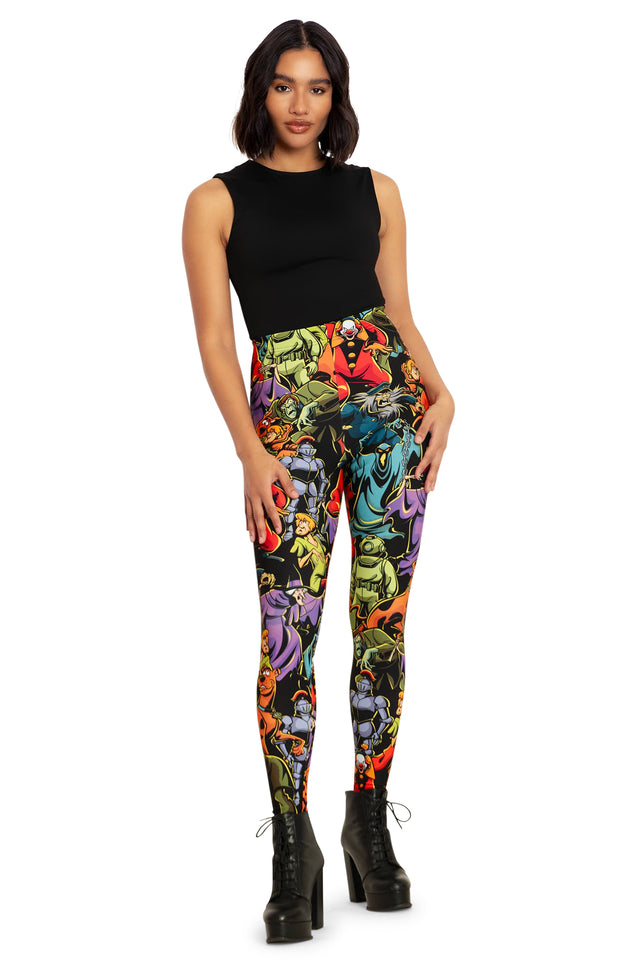 BlackMilk Clothing x Warner Brothers Scooby Doo - Scooby Doo High Waisted Toasties- Warner Bros. Merchandise - Collaboration apparel - Licenced.