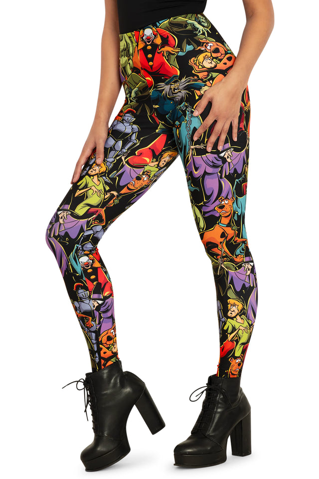 BlackMilk Clothing x Warner Brothers Scooby Doo - Scooby Doo High Waisted Toasties- Warner Bros. Merchandise - Collaboration apparel - Licenced.