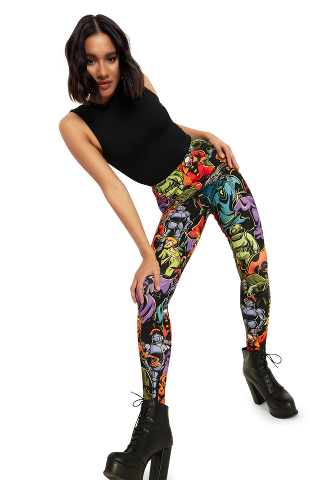 BlackMilk Clothing x Warner Brothers Scooby Doo - Scooby Doo High Waisted Toasties- Warner Bros. Merchandise - Collaboration apparel - Licenced.