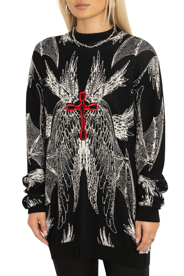 Seraphim Oversized Knit Sweater