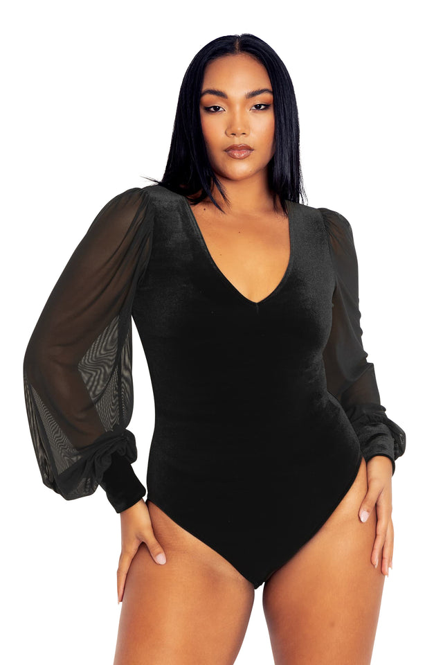 Sheer Excellence Bodysuit print