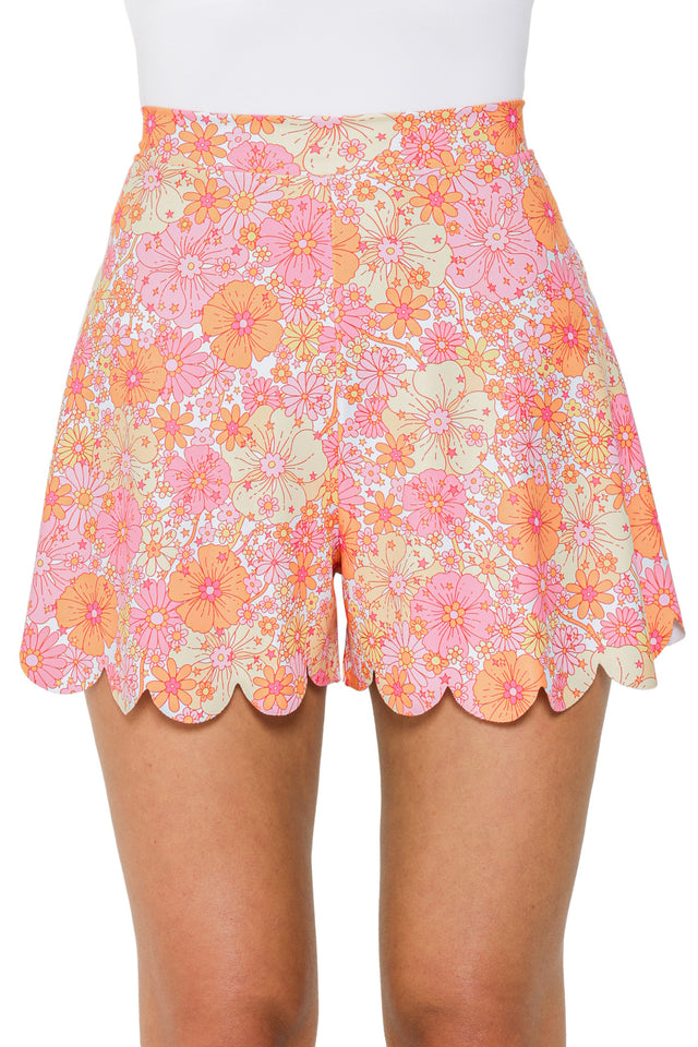 Sherbet Floral Printed Shorties