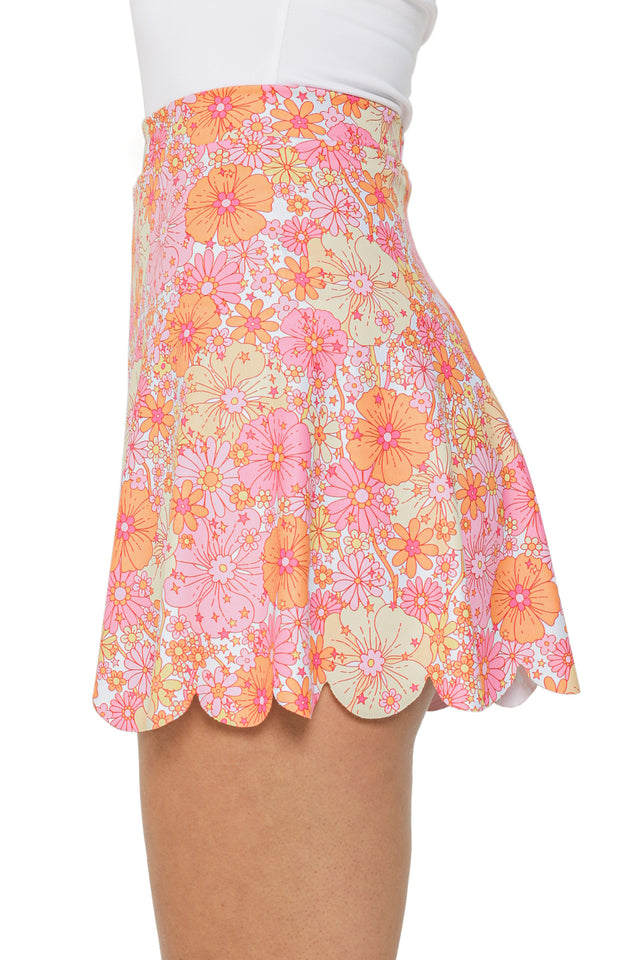 Sherbet Floral Printed Shorties