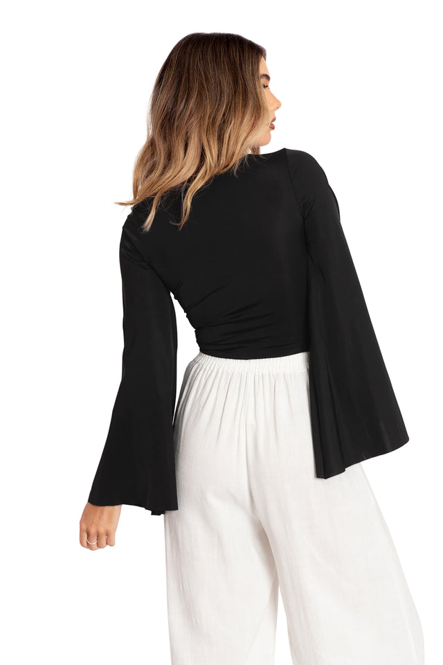 Sleek Long Sleeve Rio Top Back 