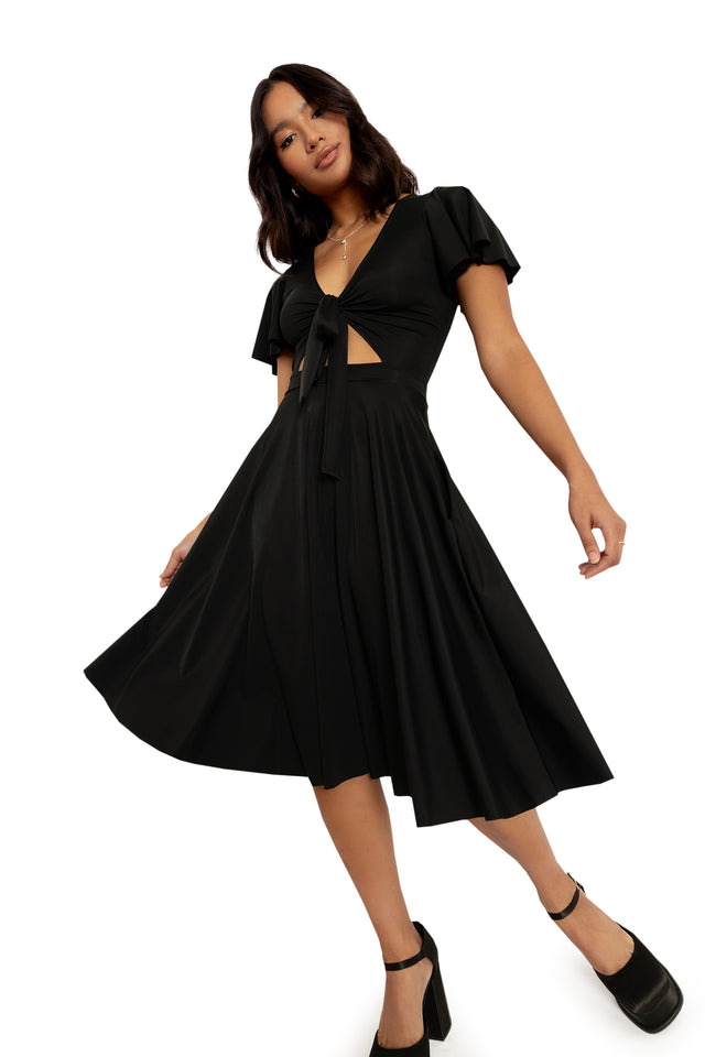 Sleek Rio Midi Dress Wide