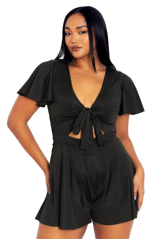 Sleek Rio Playsuit Closeup 