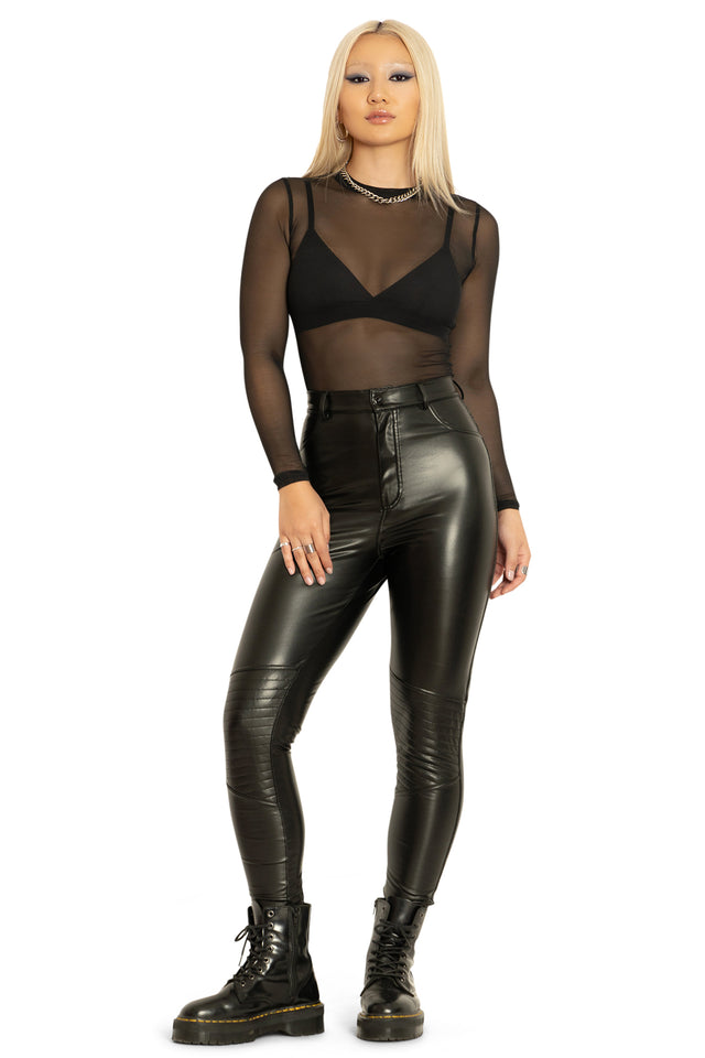 Space Pirate Moto Pants Front