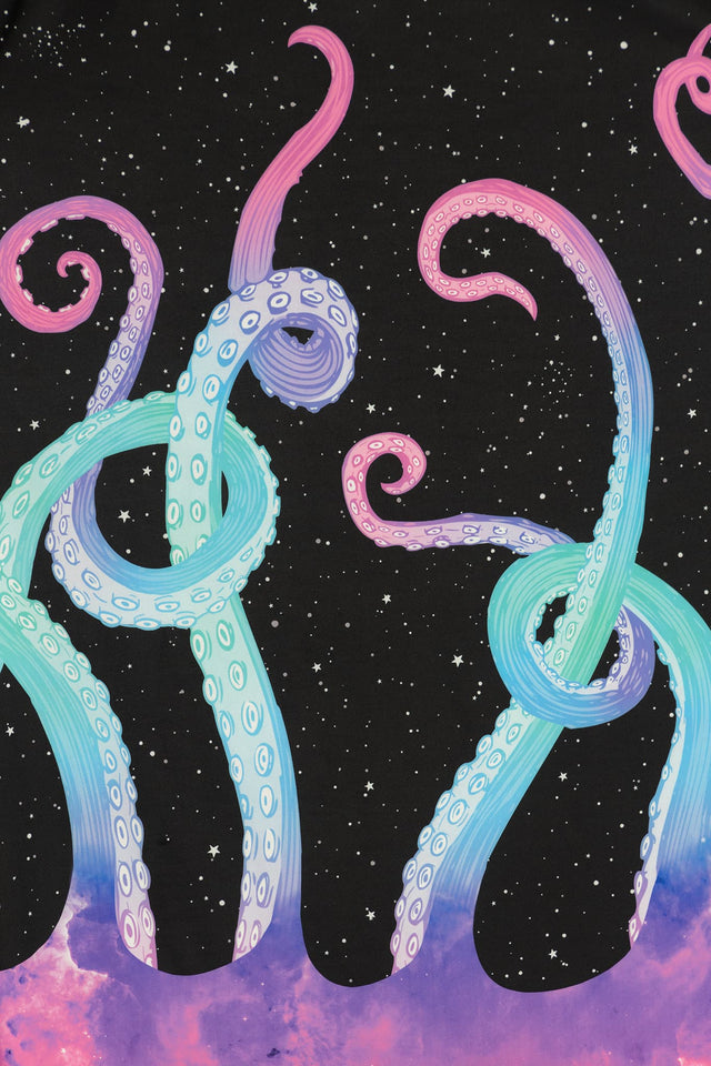Space Tentacles Maxi Skirt