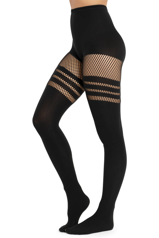 Sporty Stripes Hosiery Side