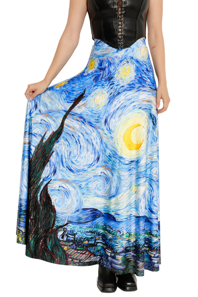 Starry Night Maxi Skirt
