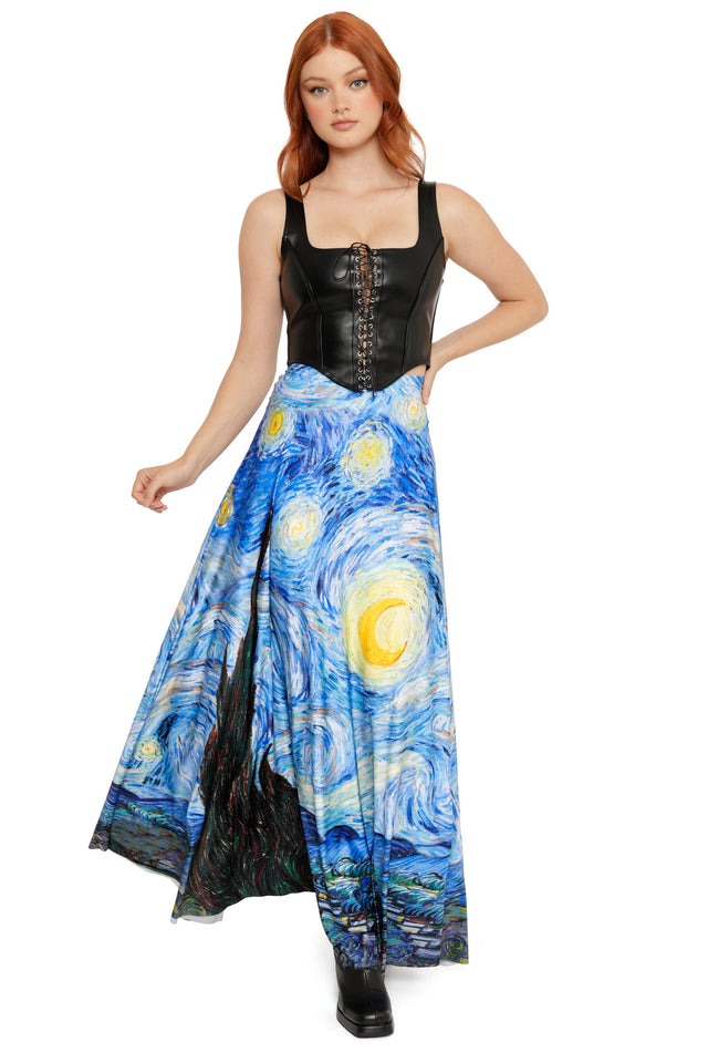 Starry Night Maxi Skirt