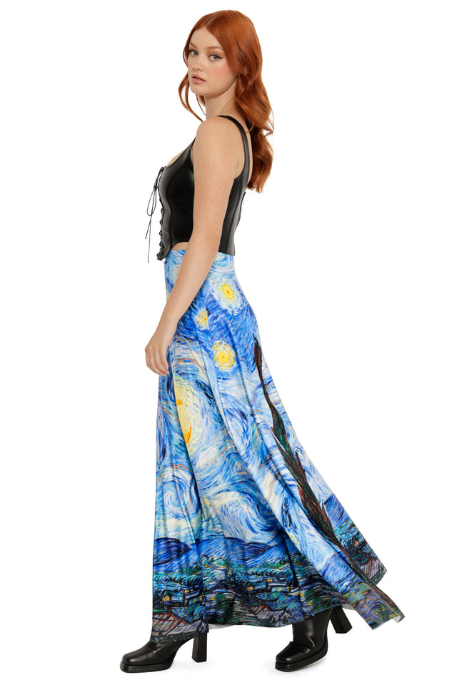 Starry Night Maxi Skirt
