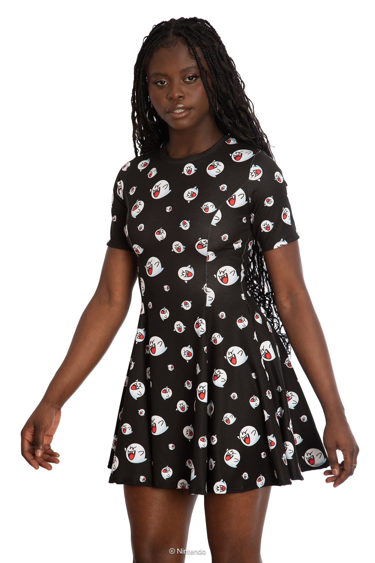 Boo Evil Tee Dress - Limited – BlackMilk Clothing