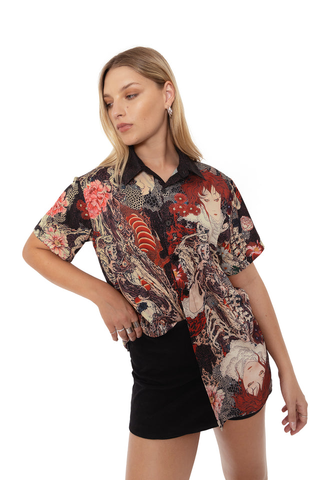 Spirit Of A Dragon Boyfriend Shirt