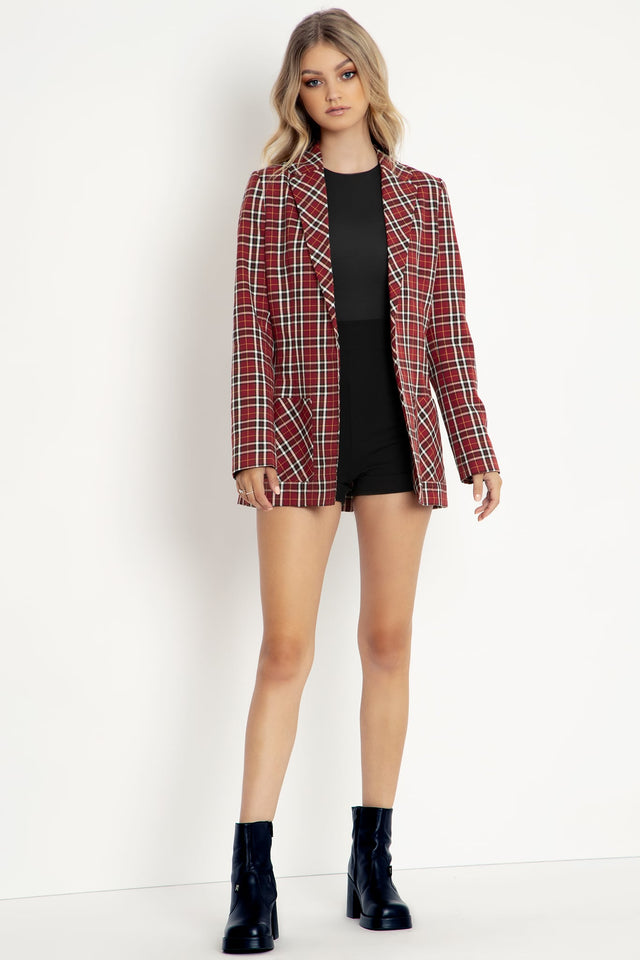 Tartan Apple Blazer
