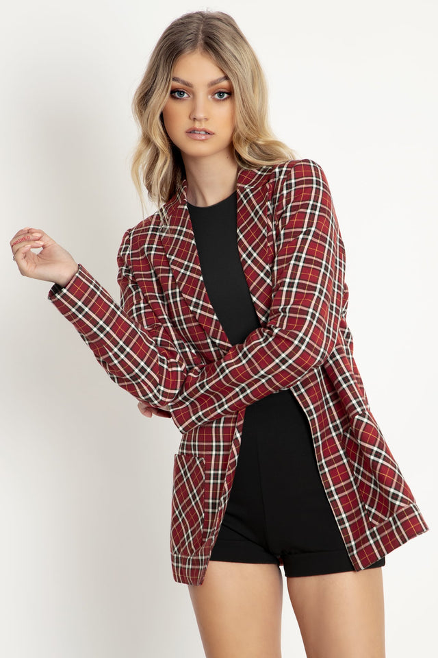 Tartan Apple Blazer