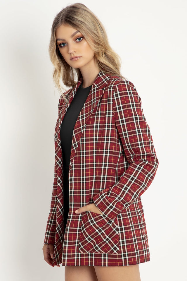 Tartan Apple Blazer