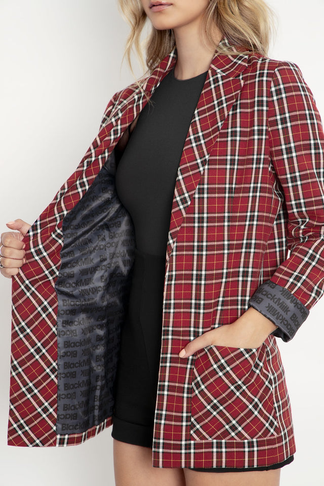 Tartan Apple Blazer