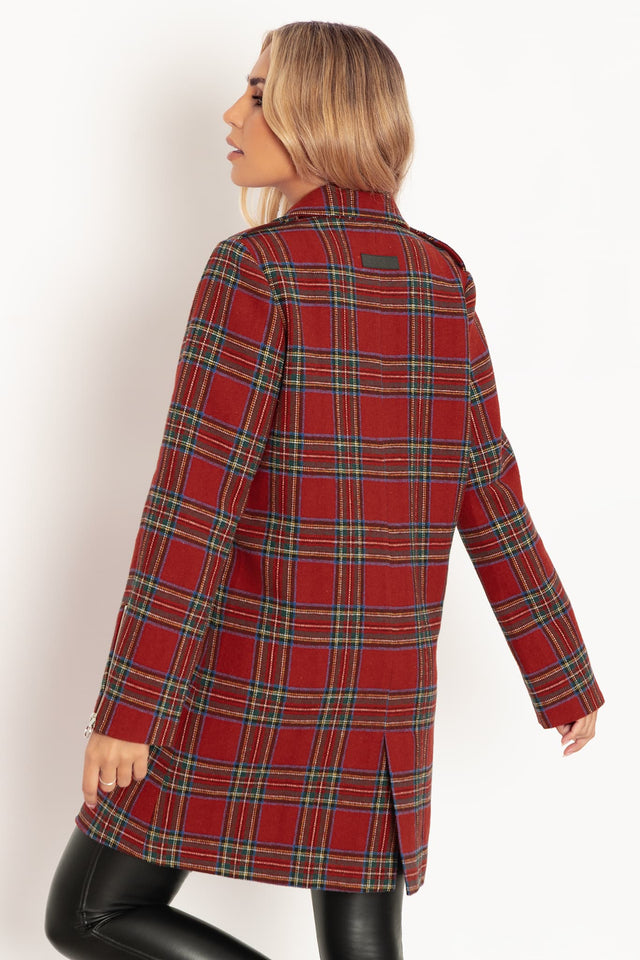 Tartan Flame Coat