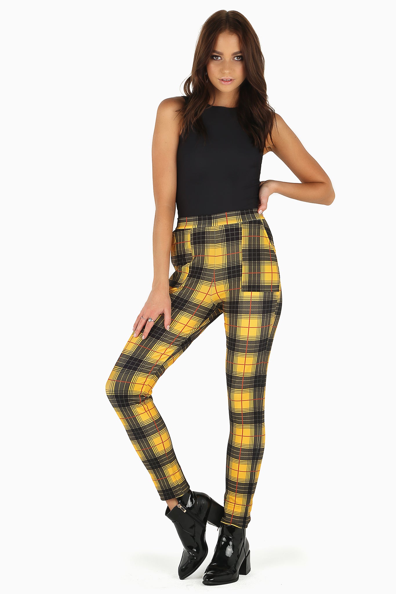 [Margesherwood] / ☆ BLEACHED CHECK DRESS / 2 colors Melissa-Star' Dress & Top | Jennifer Croll