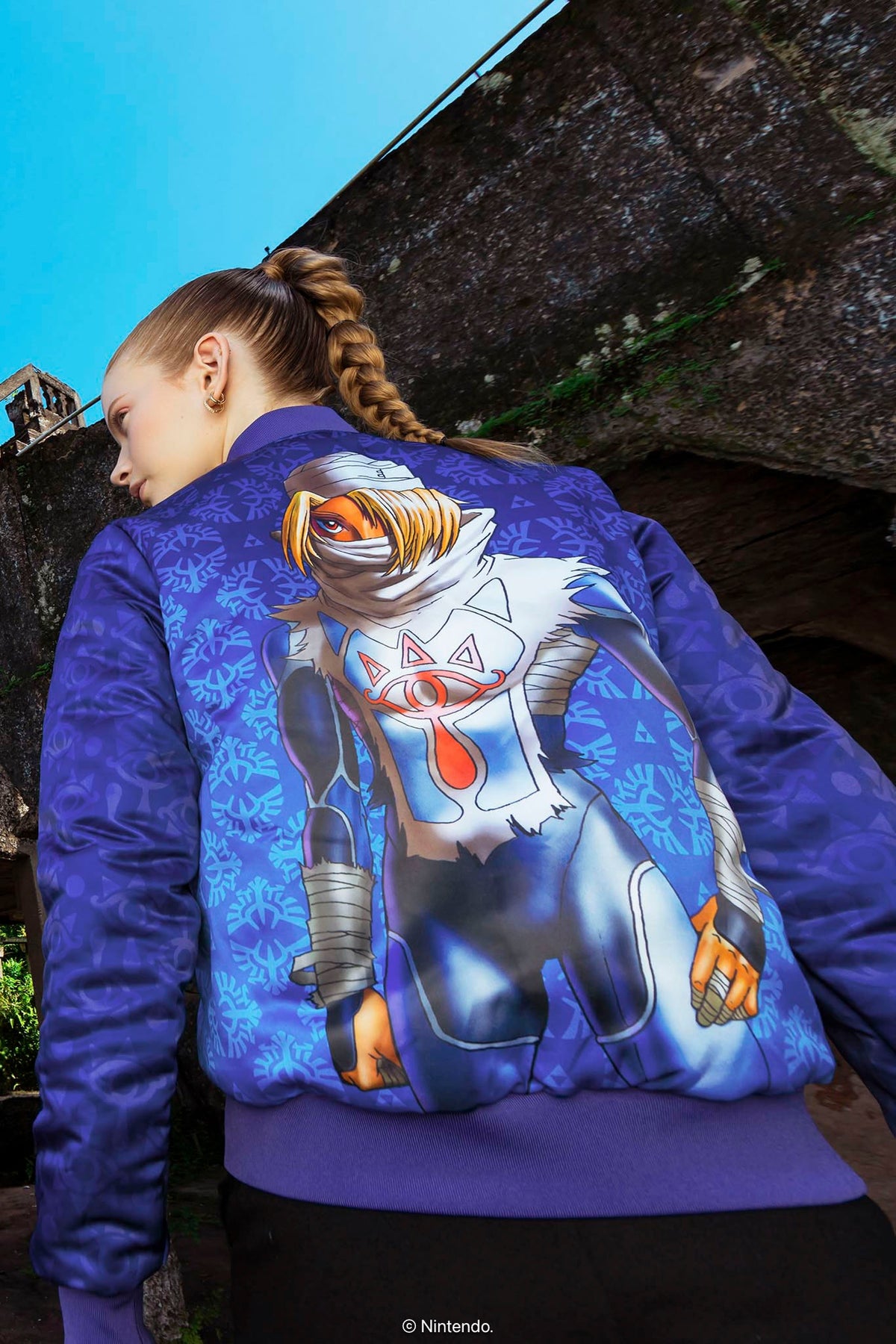 Princess Zelda And Sheik Reversible Bomber Jacket - Limited – BlackMilk ...