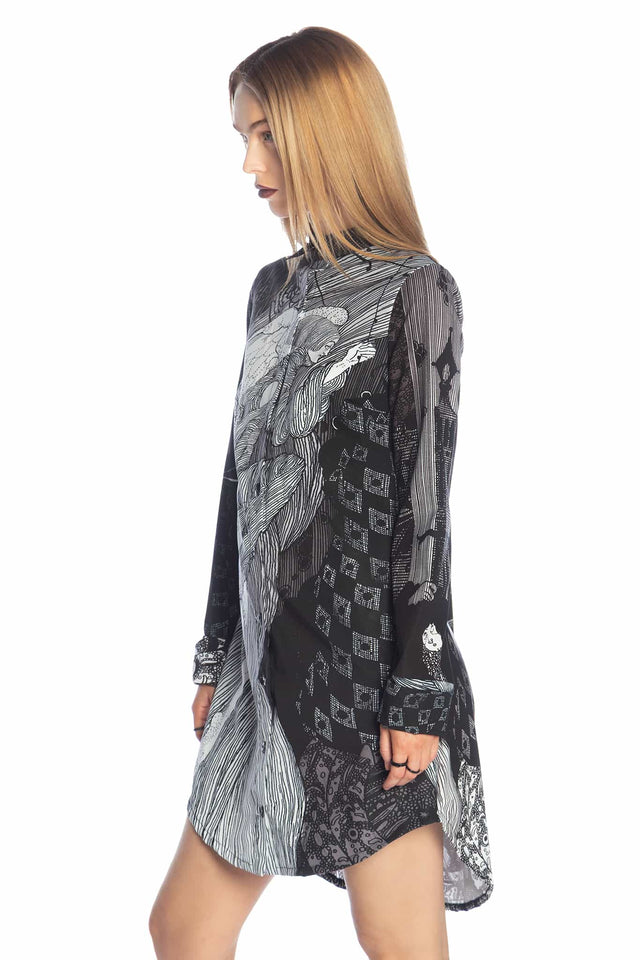The Lock Business Time Shirt Dress