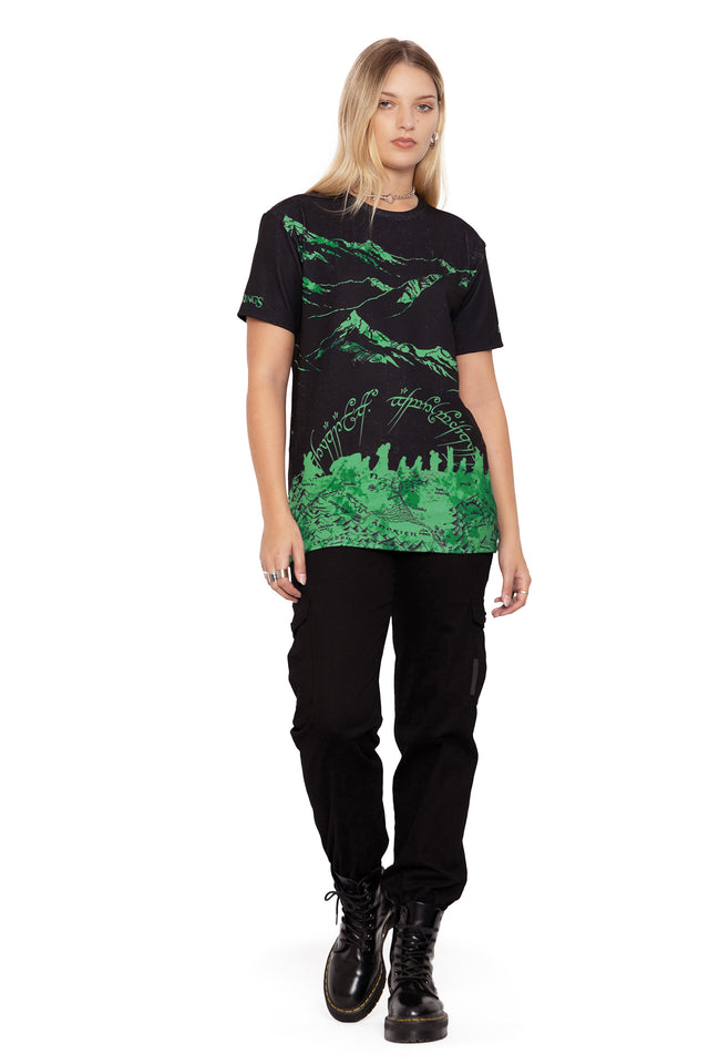 BlackMilk Clothing - The Fellowship Of The Ring Boyfriend Tee