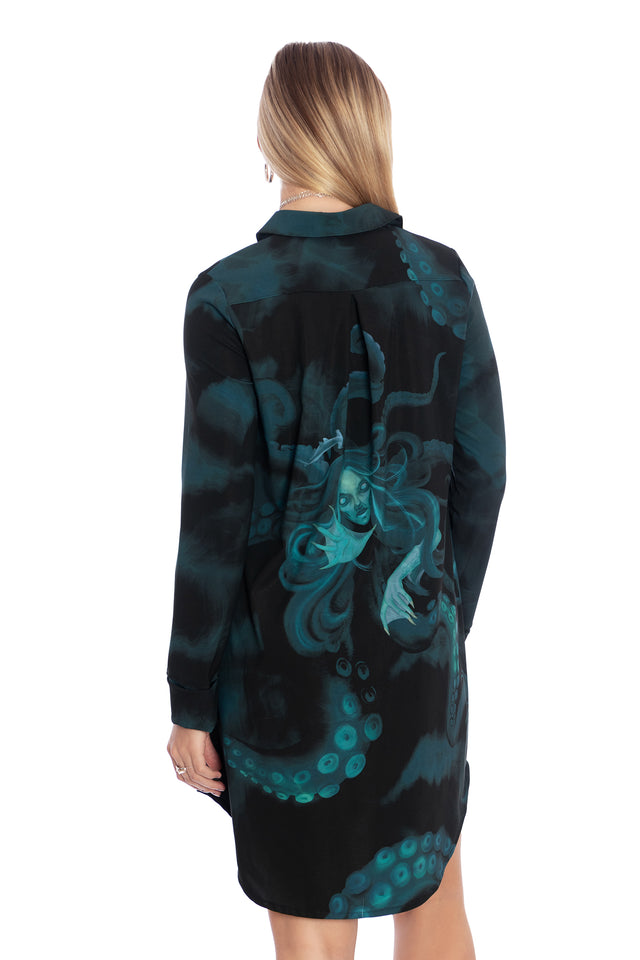 blackmilk mermaid dress Blackmilk Mermagic Mermaid Sz M Mesh Fairy Tiered Midi Wrap Dress