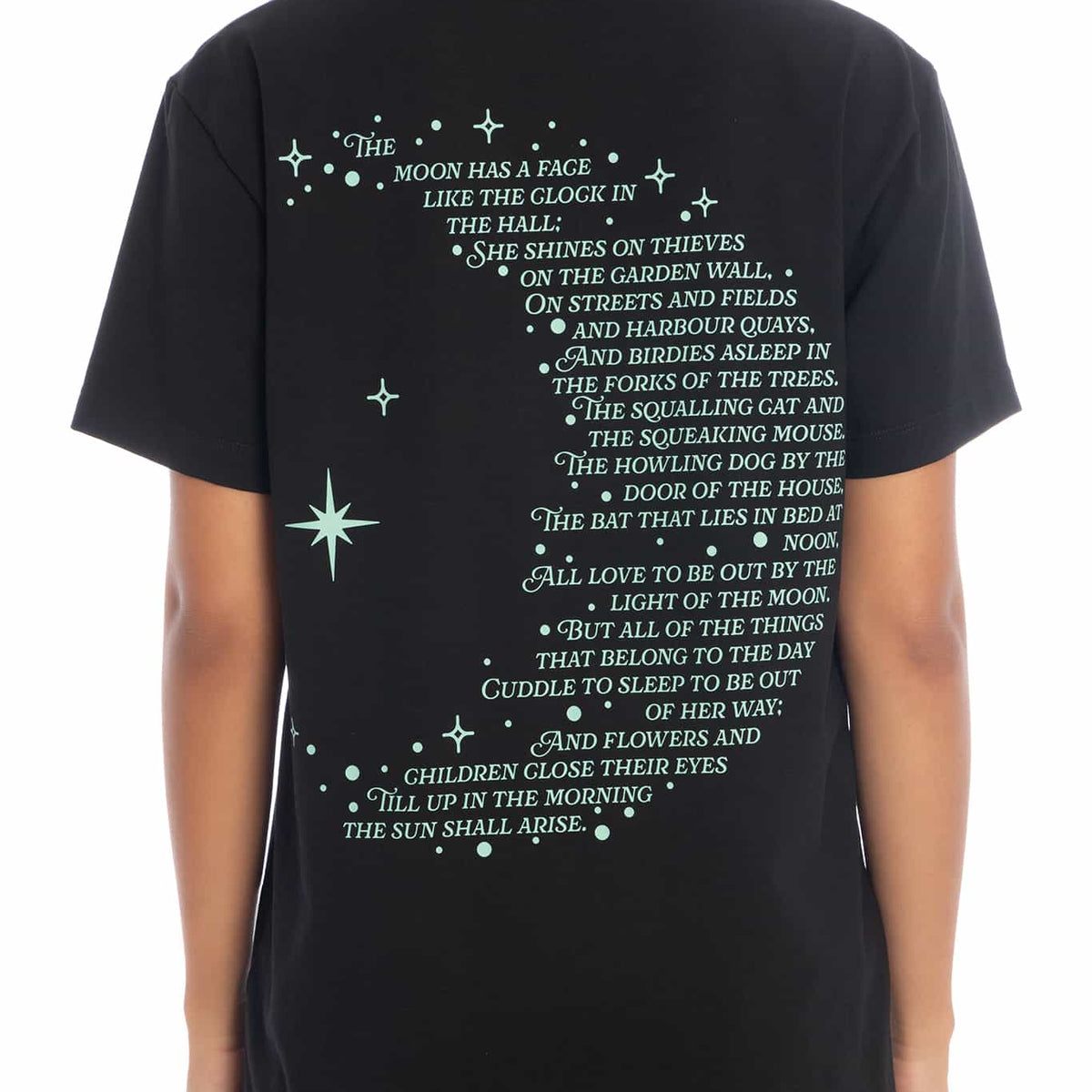 The Moon Poem Boyfriend Tee - Limited – BlackMilk Clothing