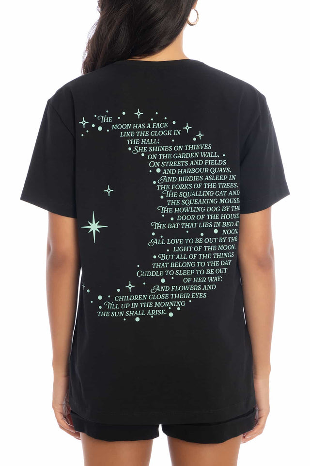 The Moon Poem Boyfriend Tee