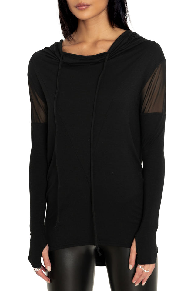 The Rogue Ninja Drape Hoodie Print