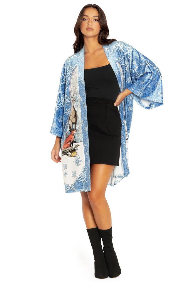 BlackMilk Clothing - The Snow Queen Velvet Robe
