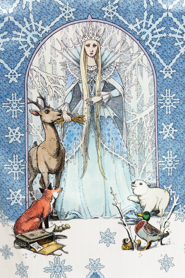 BlackMilk Clothing - The Snow Queen Velvet Robe