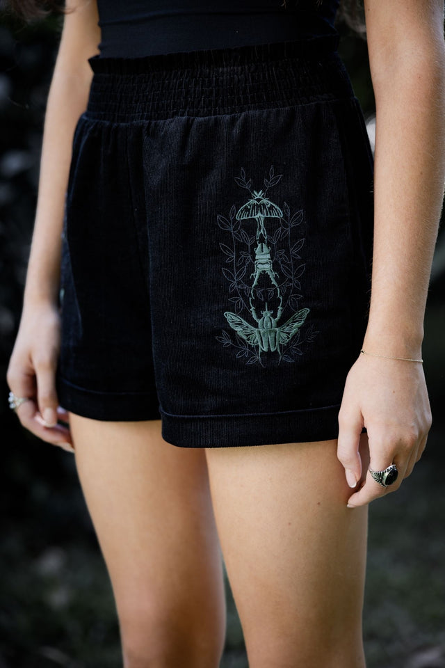 The Swarm Cord Paper Bag Shorts